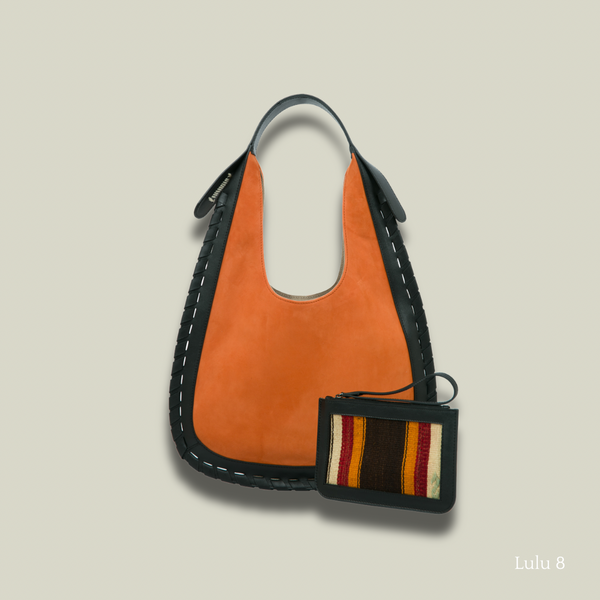 Lulu 8 Medium Apricot Suede