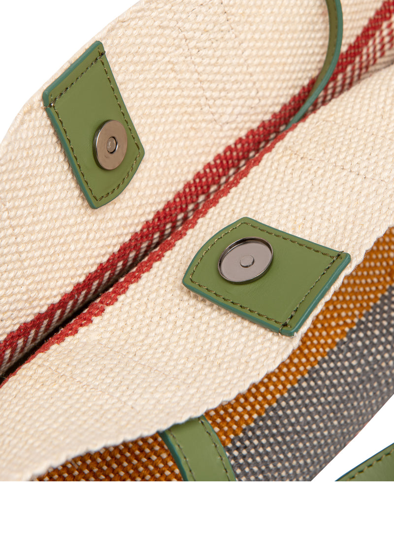 Jazz 212 White Hemp Green Strap