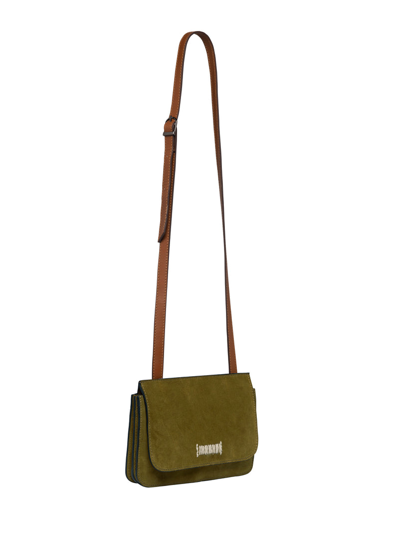 Perri Olive Green Suede