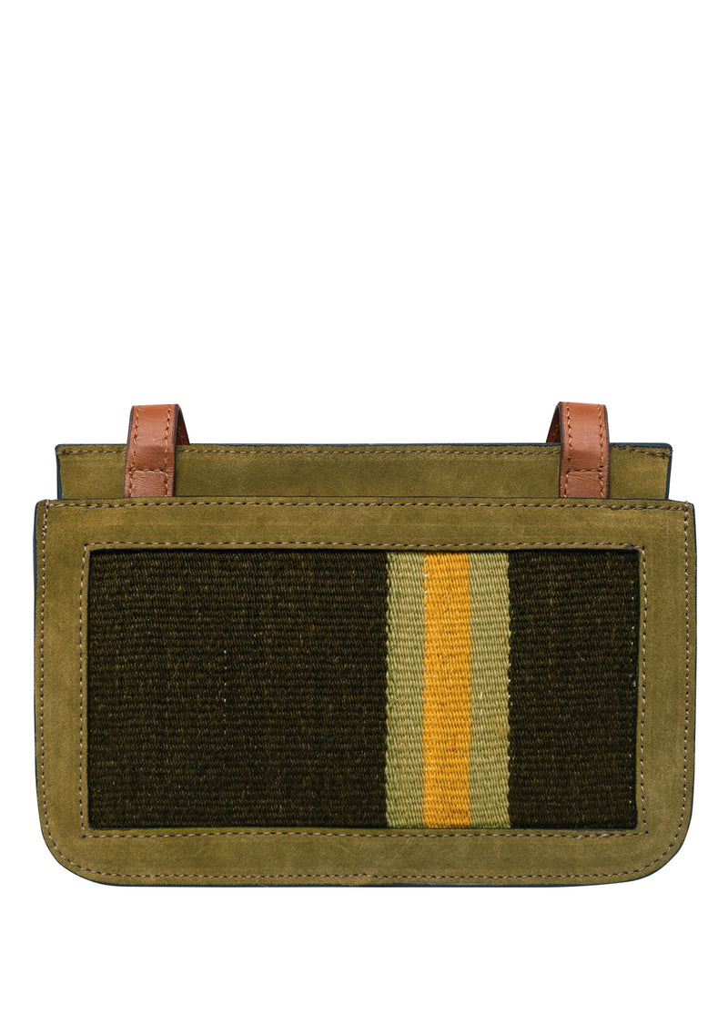 Perri Olive Green Suede
