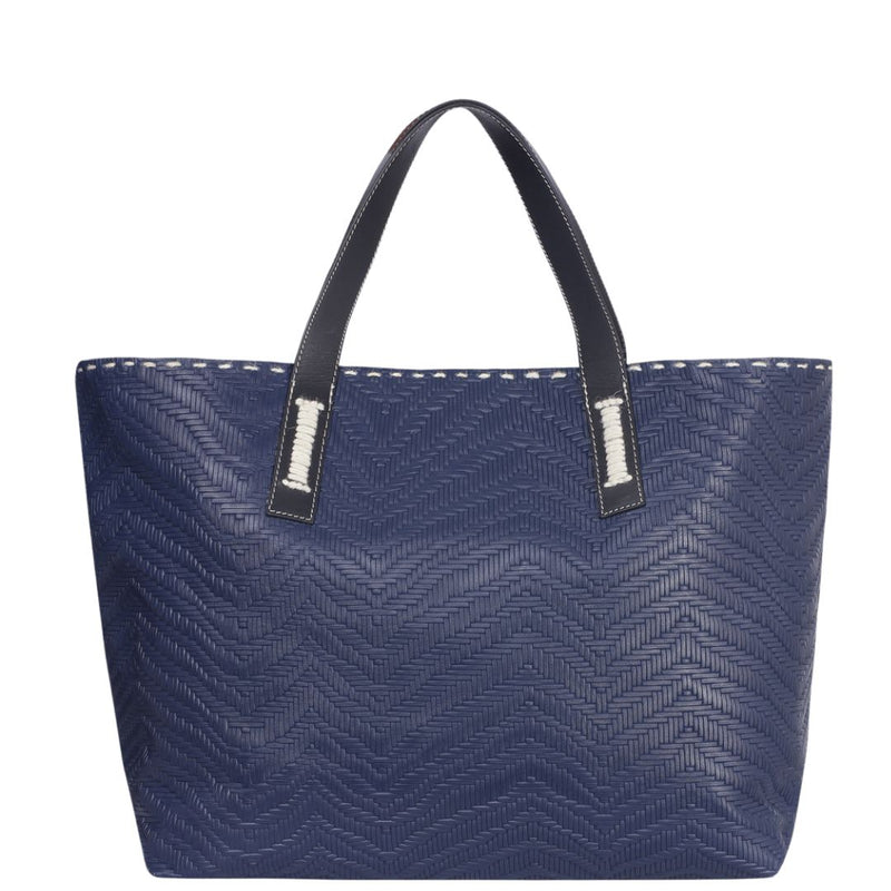 Jazmine / Navy Leather