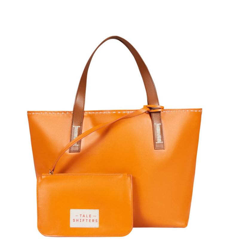 Jazmine / Orange Leather