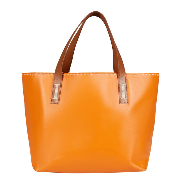 Jazmine / Orange Leather